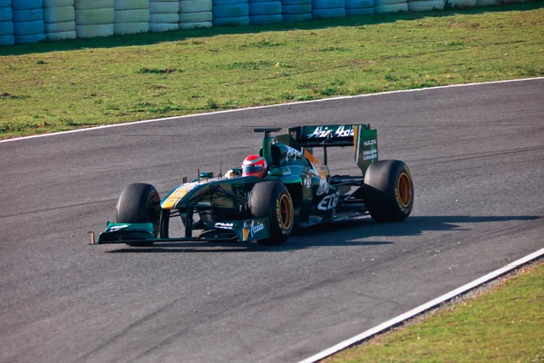 Equipo Lotus F1, Jarno Trulli, 2011 —  Fotos de Stock