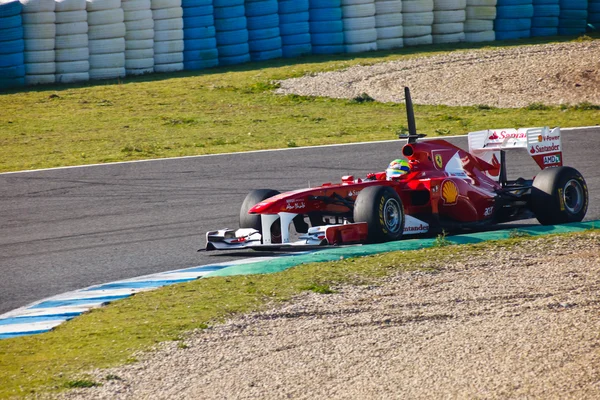 Equipe Ferrari F1, Felipe Massa, 2011 — Fotografia de Stock