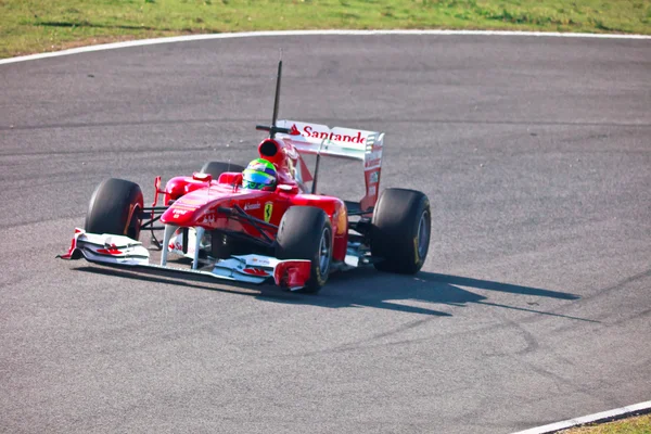 Equipe Ferrari F1, Felipe Massa, 2011 — Fotografia de Stock