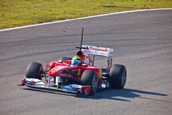 Equipe Ferrari F1, Felipe Massa, 2011 — Fotografia de Stock