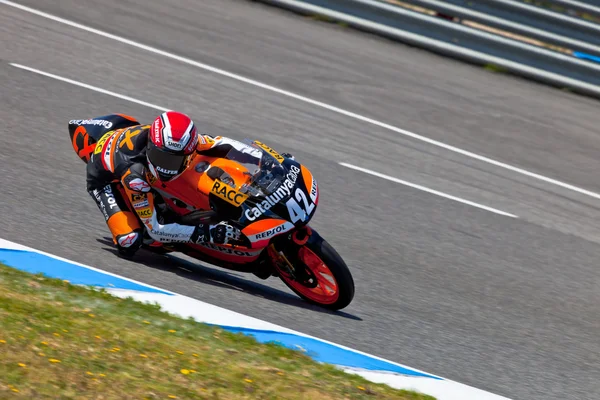 Alex Rins piloto de 125cc del Campeonato CEV —  Fotos de Stock