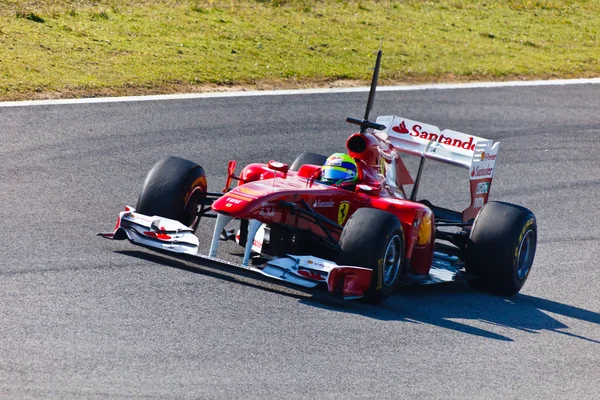 チームのフェリペ ・ マッサ、フェラーリ f1 2011 — ストック写真