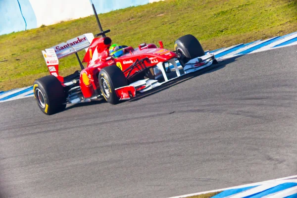 Equipo Ferrari F1, Felipe Massa, 2011 — Foto de Stock