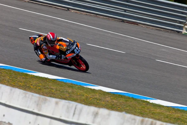 Alex Rins pilota di 125cc del Campionato CEV — Foto Stock