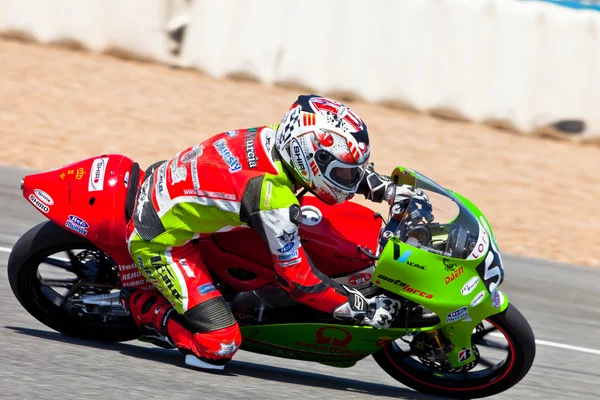 Juanfran Guevara piloto de 125cc do Campeonato CEV — Fotografia de Stock