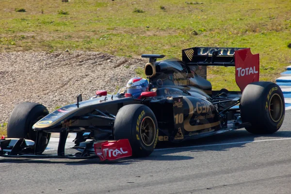 Lotus team renault f1, vitaly petrov, 2011 — Foto Stock