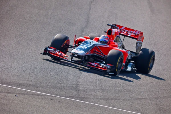 Equipo Virgin F1, Timo Glock, 2011 — Foto de Stock