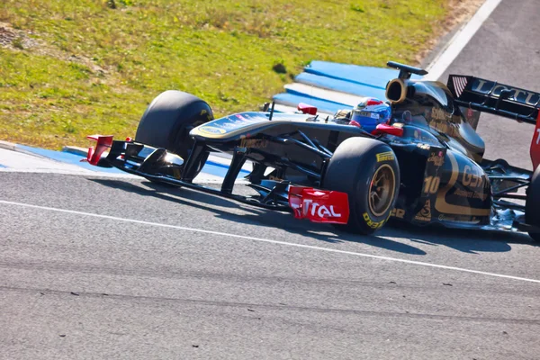 Lotus team renault f1, vitaly petrov, 2011 — Foto Stock