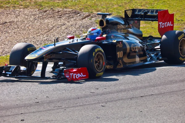 Team Lotus Renault F1, Vitaly Petrov, 2011 — Stock Photo, Image