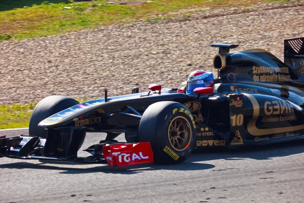 Equipe Lotus Renault F1, Vitaly Petrov, 2011 — Fotografia de Stock
