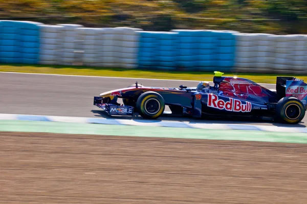 Equipo Toro Rosso F1, Jaime Alguersuari, 2011 —  Fotos de Stock