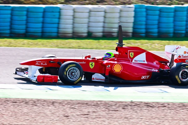 チームのフェリペ ・ マッサ、フェラーリ f1 2011 — ストック写真