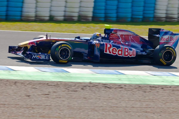 ทีม Toro Rosso F1 Jaime Alguersuari, 2011 — ภาพถ่ายสต็อก