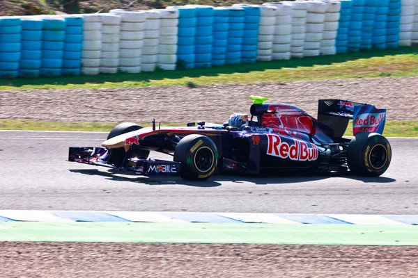 Equipe Toro Rosso F1, Jaime Alguersuari, 2011 — Fotografia de Stock