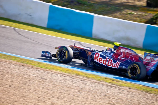 Команда Toro Rosso F1, Хайме Алгерсуари, 2011 — стоковое фото