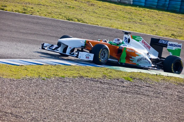 Team Force India F1, Adrian Sutil, 2011 — Stok fotoğraf