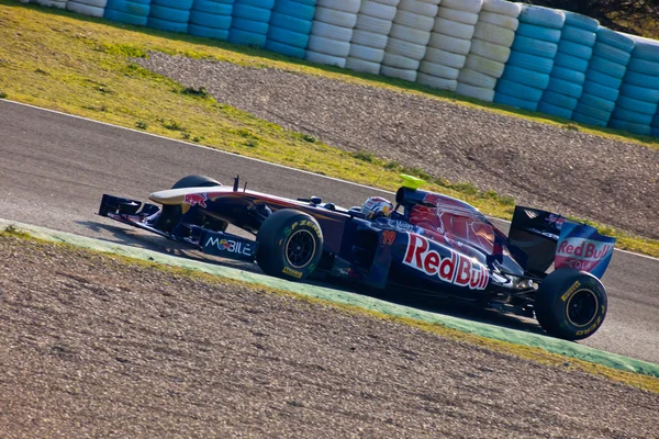 Команда Toro Rosso F1, Хайме Алгерсуари, 2011 — стоковое фото