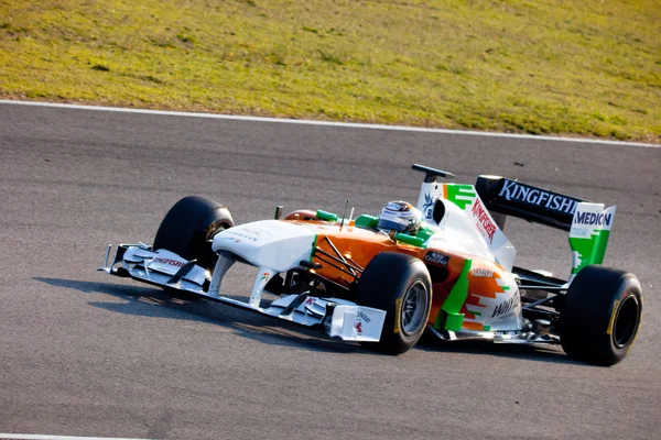 Team Force India F1, Adrian Sutil, 2011 — Stock Photo, Image