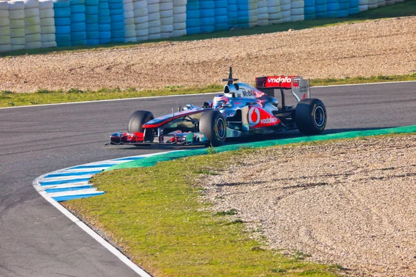 Mclaren F1, Jenson Button, della squadra 2011 — Foto Stock