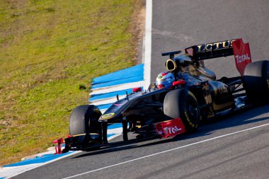 Team lotus f1 renault, vitaly petrov, 2011