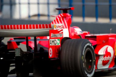 Scuderia Ferrari F1, Marc Gene, 2006 clipart