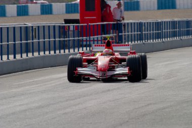 Scuderia Ferrari F1, Luca Badoer, 2006 clipart