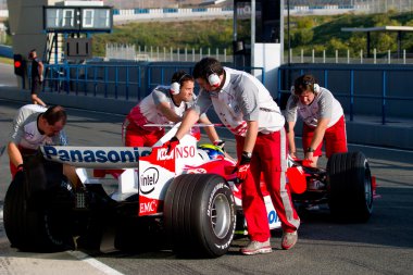 Team Toyota F1, Ricardo Zonta, 2006 clipart
