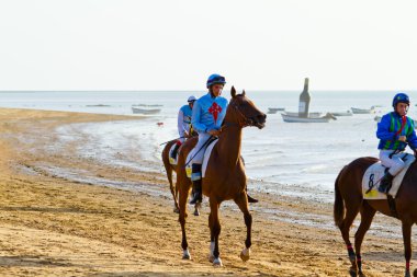 at yarışı sanlucar barrameda, İspanya, Ağustos 2011 tarihinde