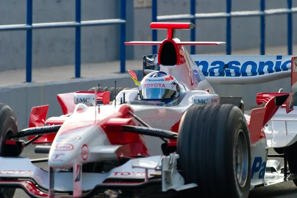 Equipo Toyota F1, Olivier Panis, 2006 — Foto de Stock