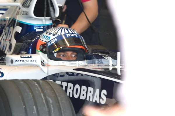Equipe Williams F1, Narain Karthikeyan, 2006 — Fotografia de Stock