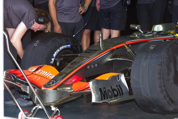 Equipo McLaren F1, Lewis Hamilton, 2006 — Foto de Stock