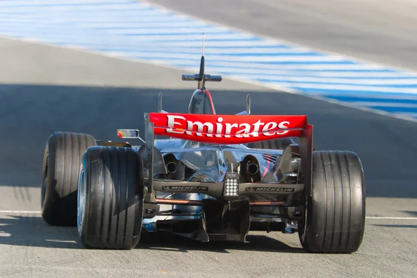 Команда McLaren F1, Льюис Хэмилтон, 2006 — стоковое фото