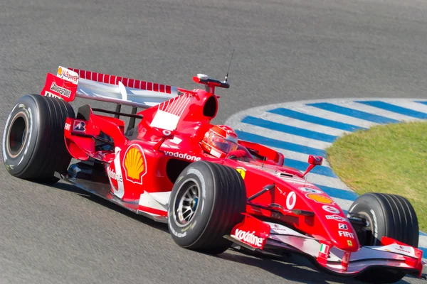 Scuderia Ferrari Formel 1, Michael Schumacher, 2006 — Stockfoto