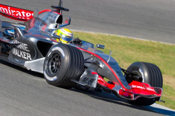 チーム マクラーレン f1、ルイス ・ ハミルトン、2006年 — ストック写真