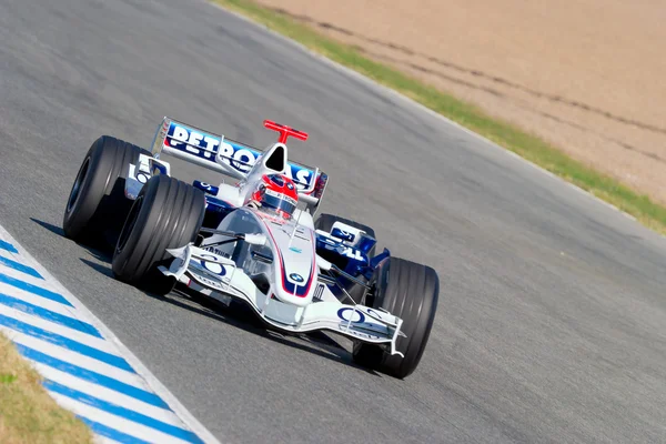 Equipo BMW-Sauber F1, Robert Kubica, 2006 — Foto de Stock