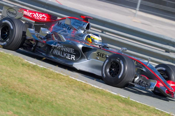 团队的迈凯轮 f1，佩德罗 · 德拉罗萨，2006年 — 图库照片