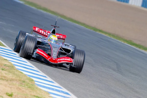 チーム マクラーレン f1、ルイス ・ ハミルトン、2006年 — ストック写真