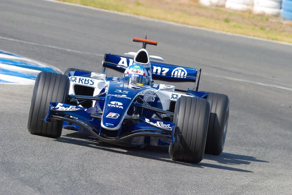 Команда Williams F1, Алекс Фаз, 2006 — стоковое фото