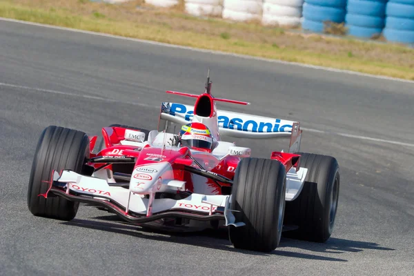 2006 Toyota f1, ricardo zonta, takım — Stok fotoğraf