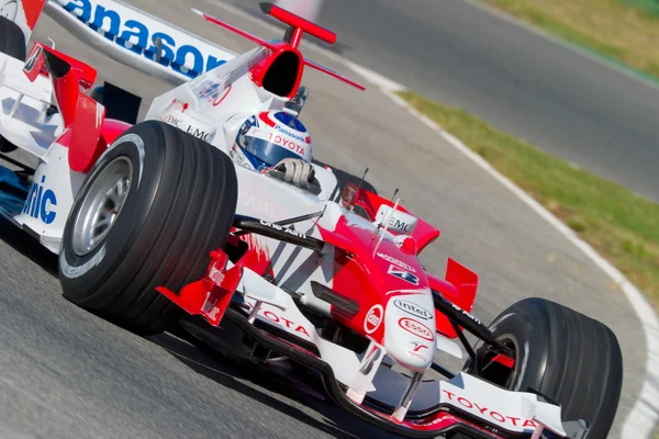 チームのオリビエ ・ パニス トヨタ f1 2006 — ストック写真