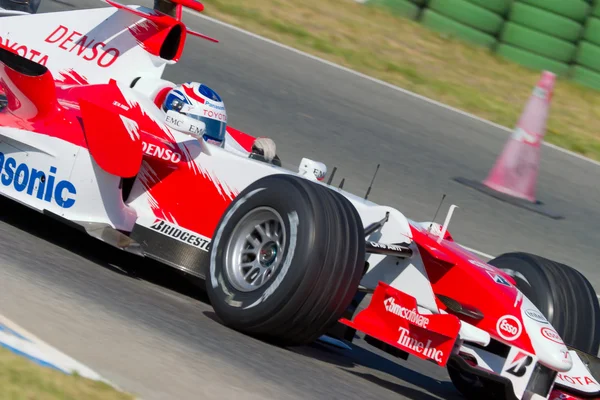 Equipo Toyota F1, Olivier Panis, 2006 —  Fotos de Stock