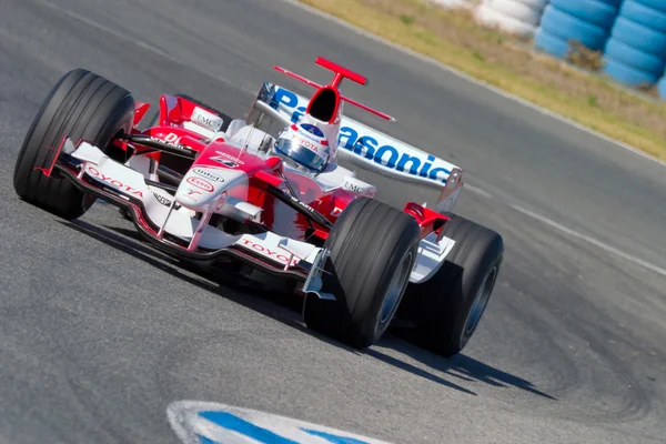 团队潘尼斯，丰田 f1 2006 — 图库照片