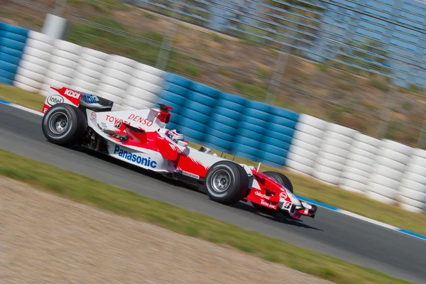 团队潘尼斯，丰田 f1 2006 — 图库照片