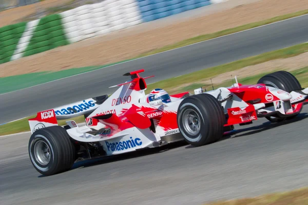 Equipo Toyota F1, Olivier Panis, 2006 — Foto de Stock