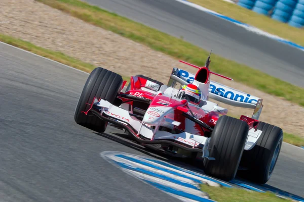 Equipe Toyota F1, Ricardo Zonta, 2006 — Fotografia de Stock