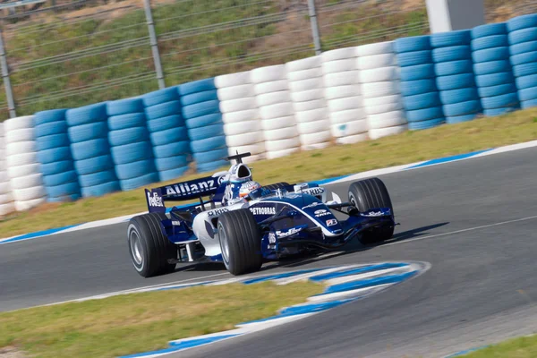 Williams f1, narain karthikeyan, 2006 takım — Stok fotoğraf