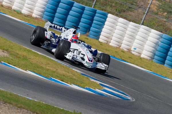 Team von Bmw-Sauber f1, Robert Kubica, 2006 — Stockfoto