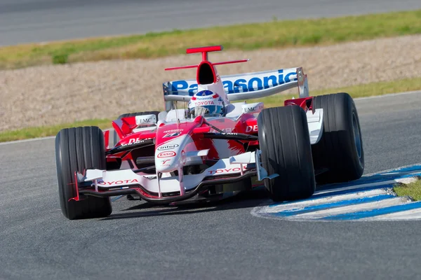 チームのオリビエ ・ パニス トヨタ f1 2006 — ストック写真