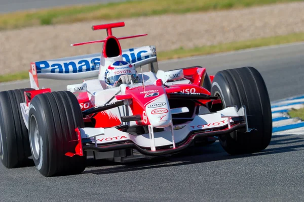 Equipe Toyota F1, Olivier Panis, 2006 — Fotografia de Stock