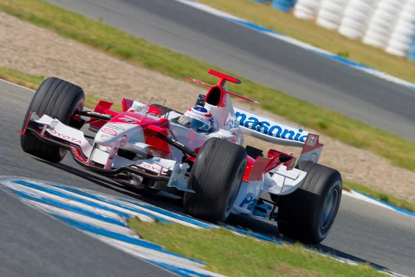 Equipe Toyota F1, Olivier Panis, 2006 — Fotografia de Stock